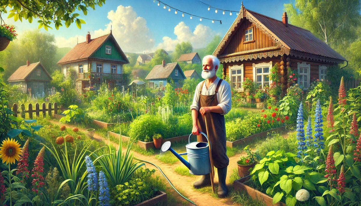 Дачный посёлок "Радужный", где начинается борьба с сорняками