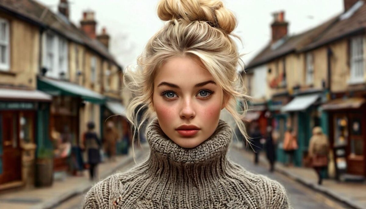 Не слишком реалистичная, но все же Дороти прямиком из нейросети