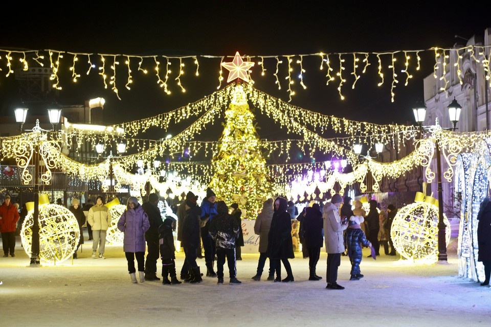    Новый год в Барнауле 2024-2025 Олег УКЛАДОВ