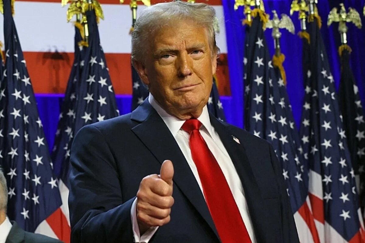    Дональд Трамп.