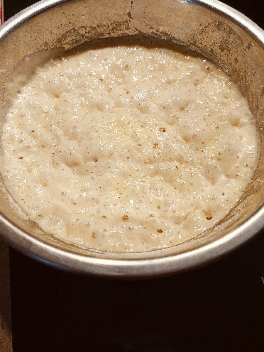 Готовим тесто.