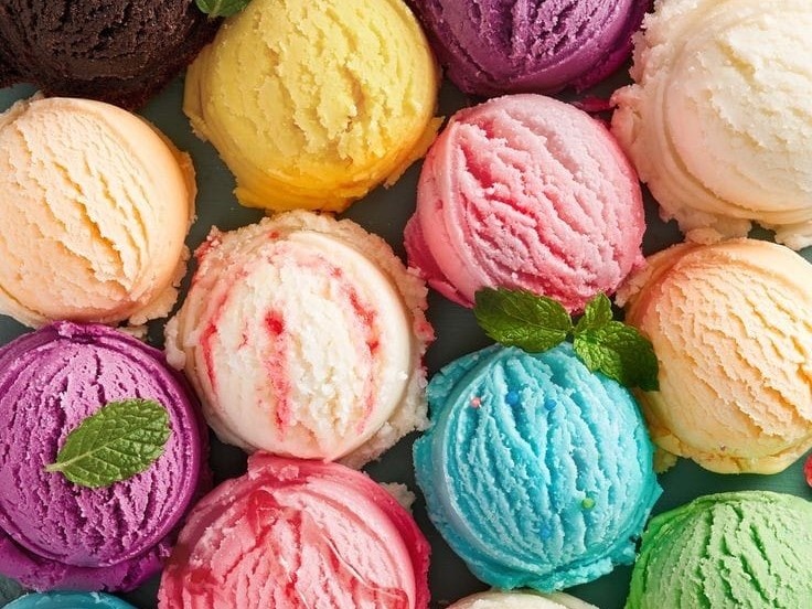 Мороженое разных видов. Фото Pinterest