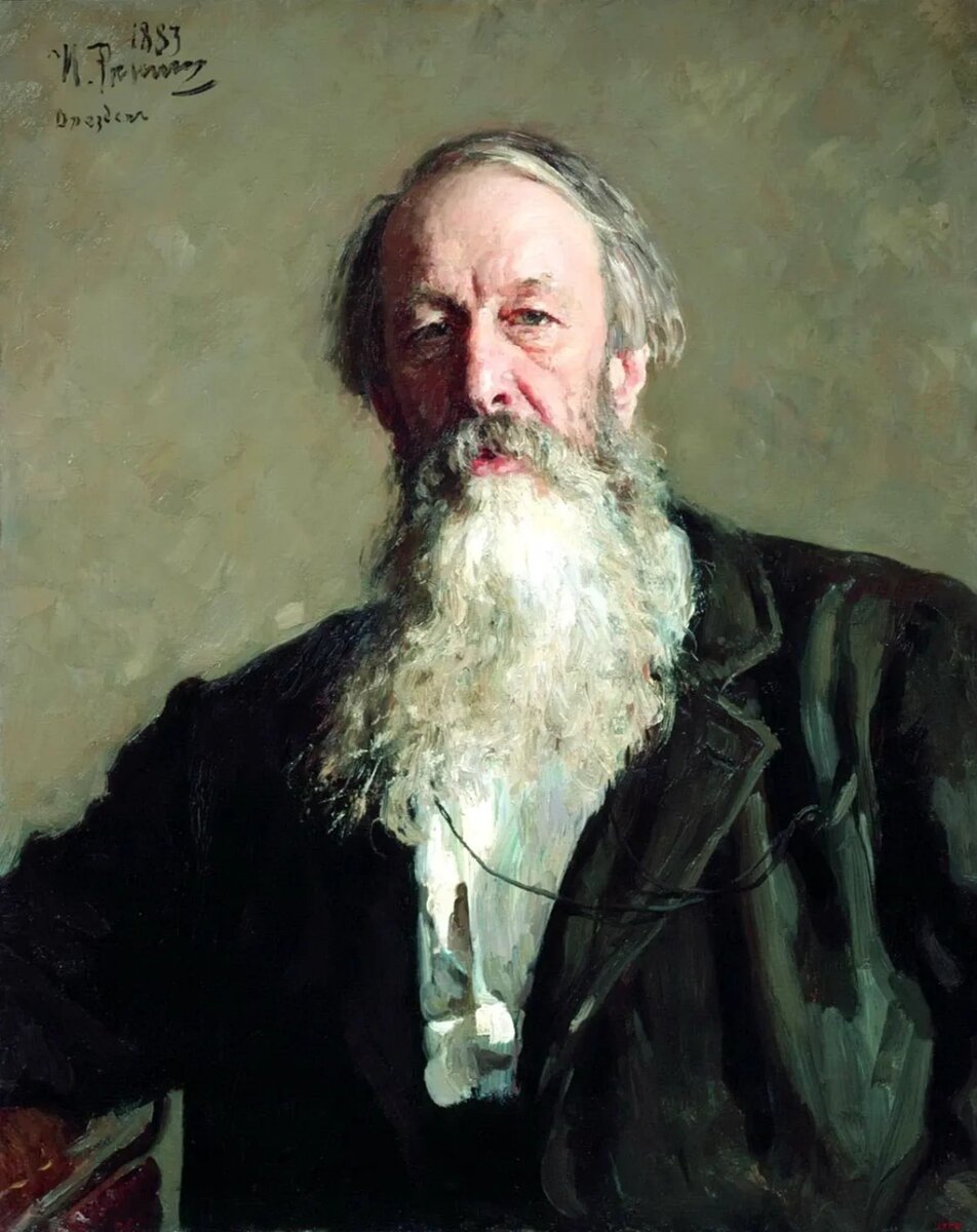 Портрет В. В. Стасова. 1883
