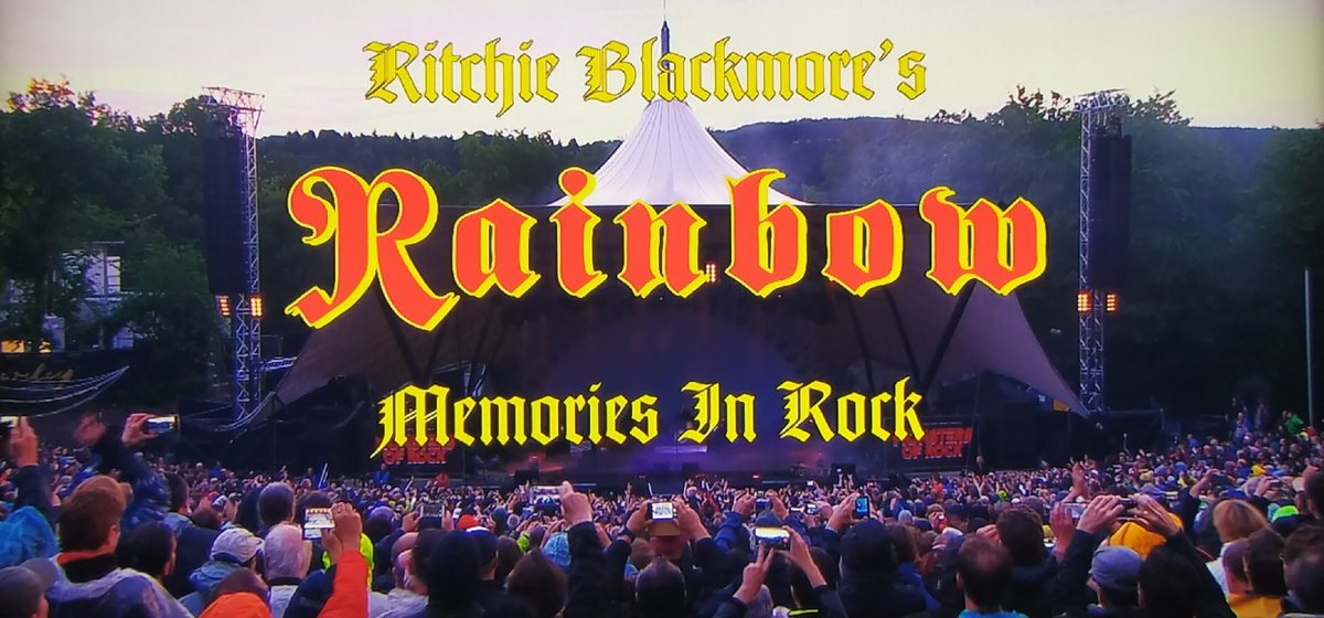 Ritchie Blackmore's Rainbow "Memories In Rock - Live In Germany" 2CD + BD