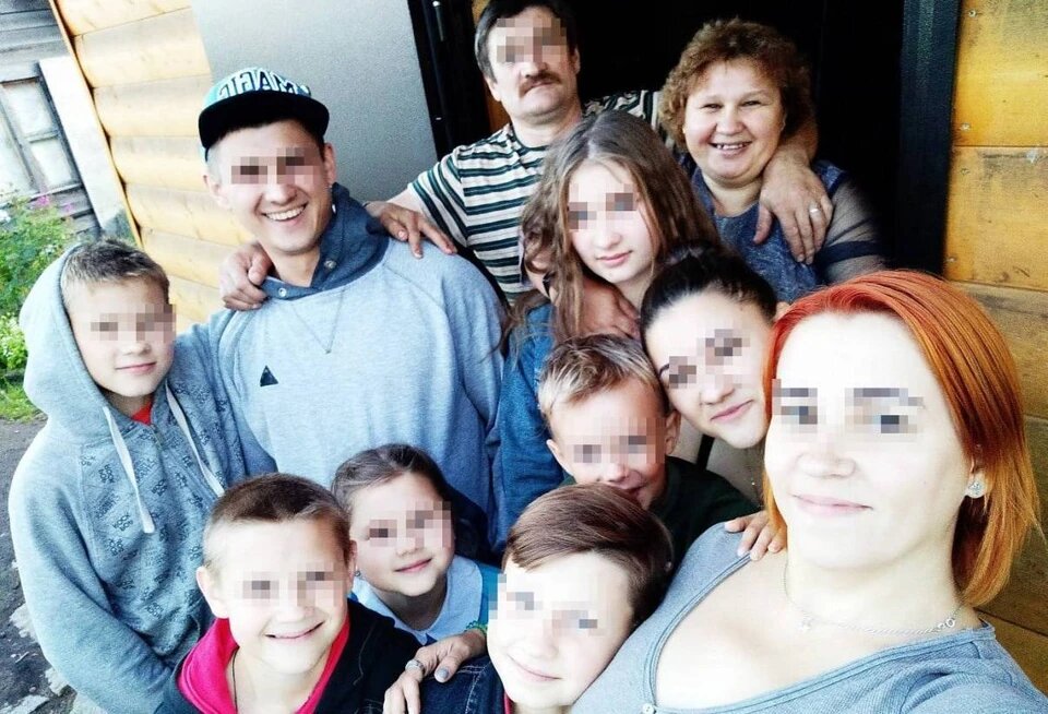 Большое семейство осталось без мамы. Фото: СОЦСЕТИ.