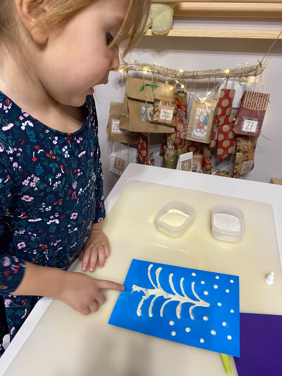 Стряхиваем лишнее и даем просохнуть