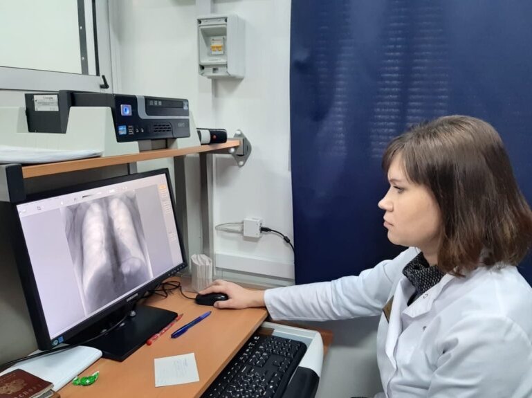    В Оренбурге будет работать мобильный флюорограф Мария Чалкина