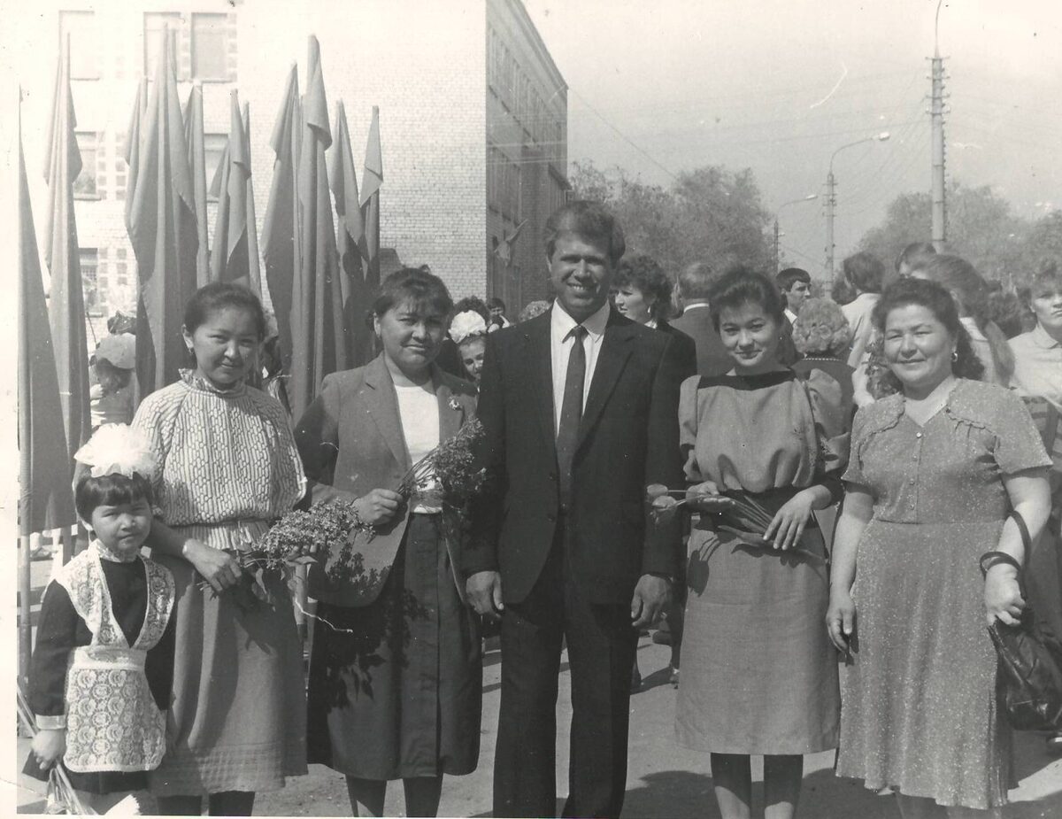 В.Н.Мешков на научно-практической конференции «10 лет здравоохранению БАМа», 1984 год.