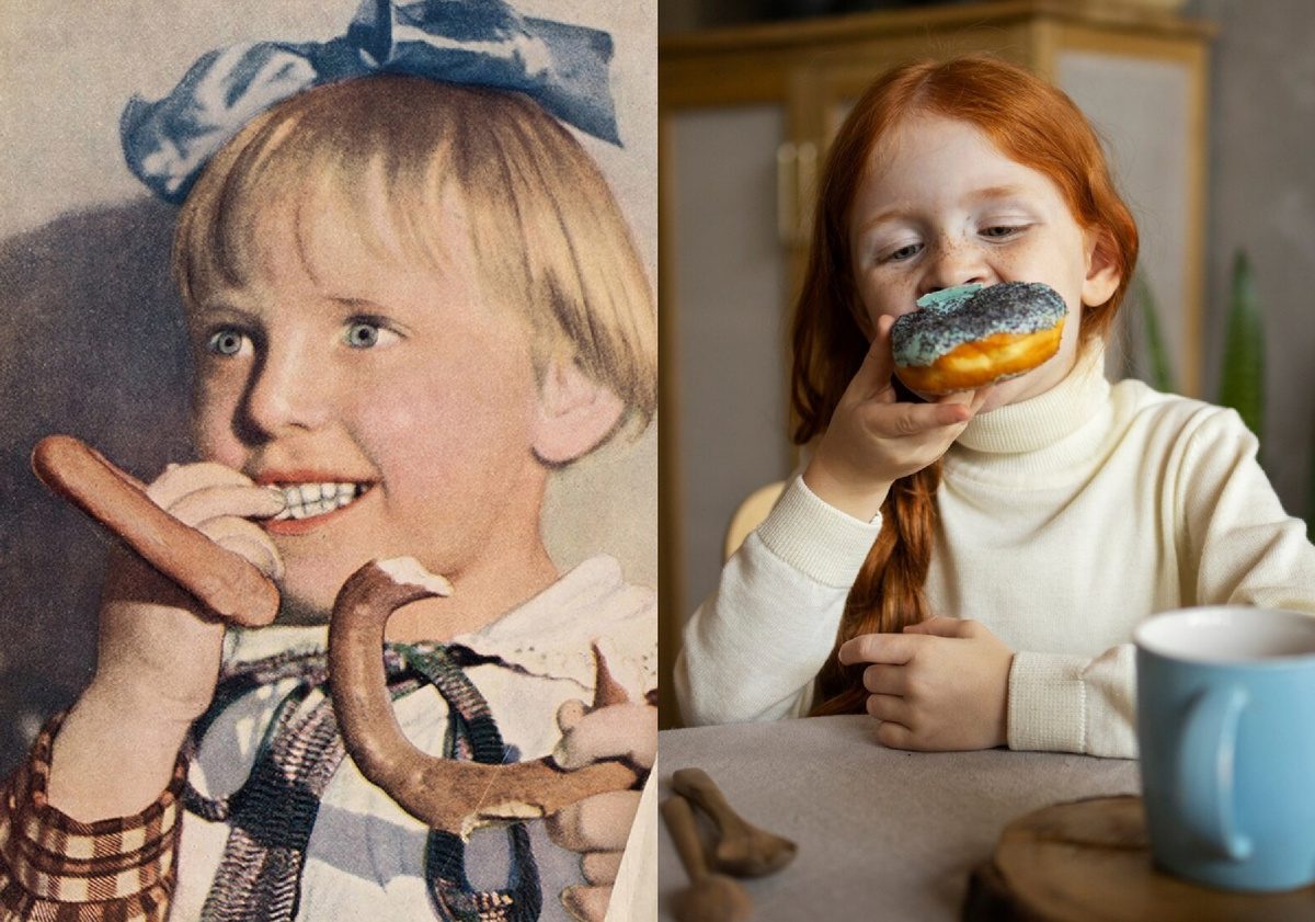 Дети и сладкое