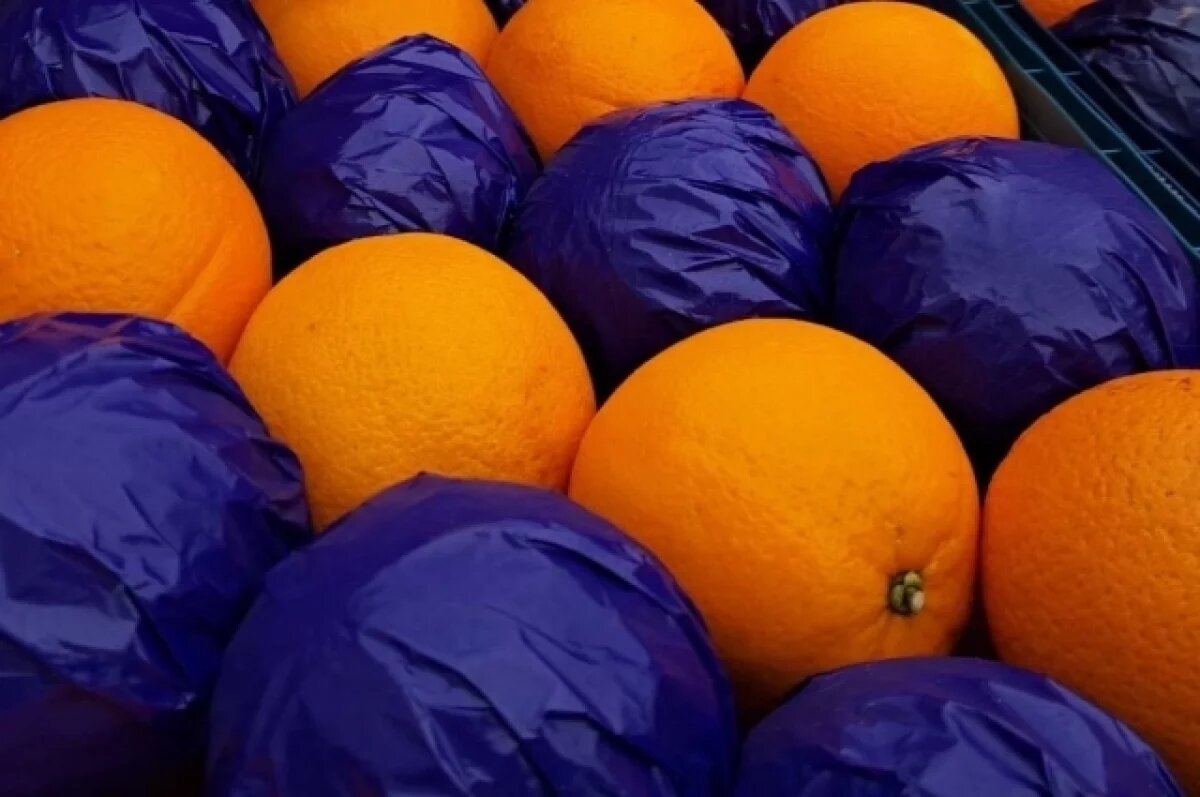    20 тонн апельсинов из Турции ввезли в Новороссийск после обеззараживания