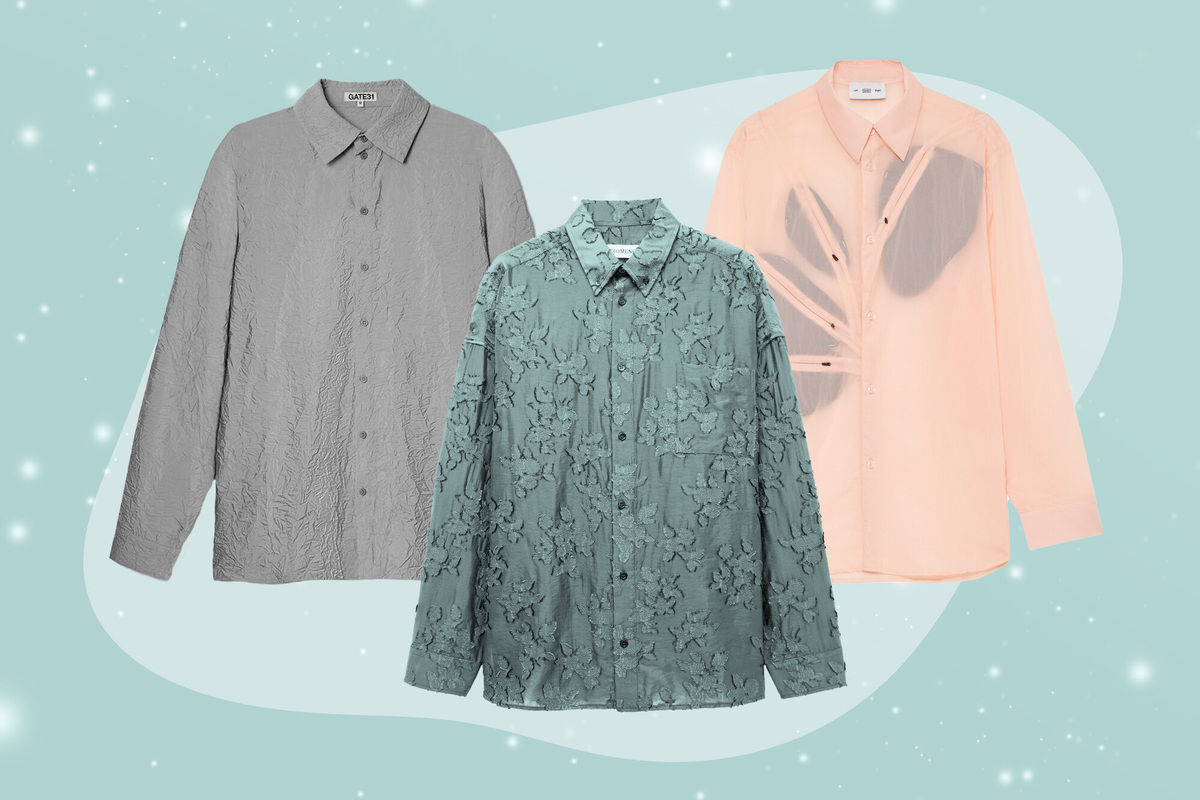     Бархат, кружево, атлас: 10 нарядных мужских рубашек для всех новогодних мероприятий