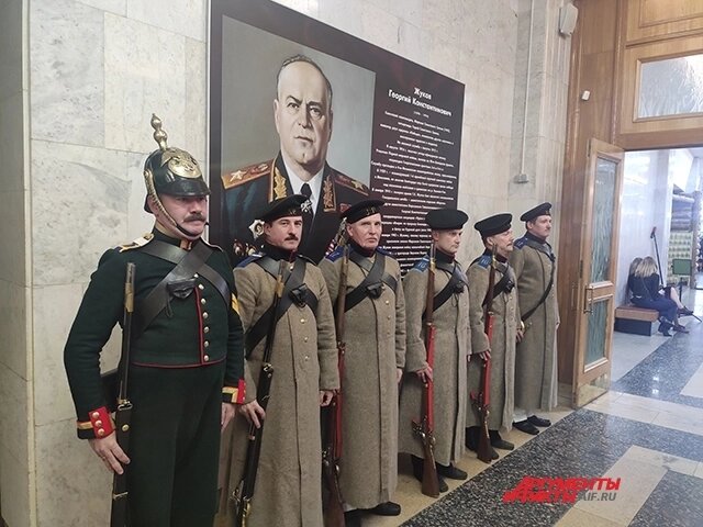    Мероприятие прошло в зале «Жуков» Музея Победы на Поклонной горе. Фото:  АиФ/ Степан Жирнов