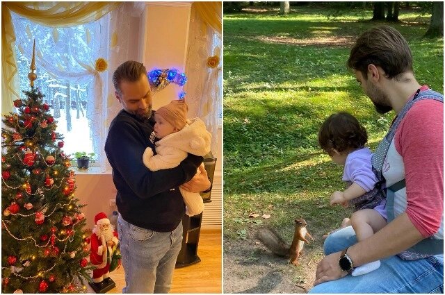    С папой и интересно, и безопасно. Фото:  Коллаж АиФ/ Из личного архивa