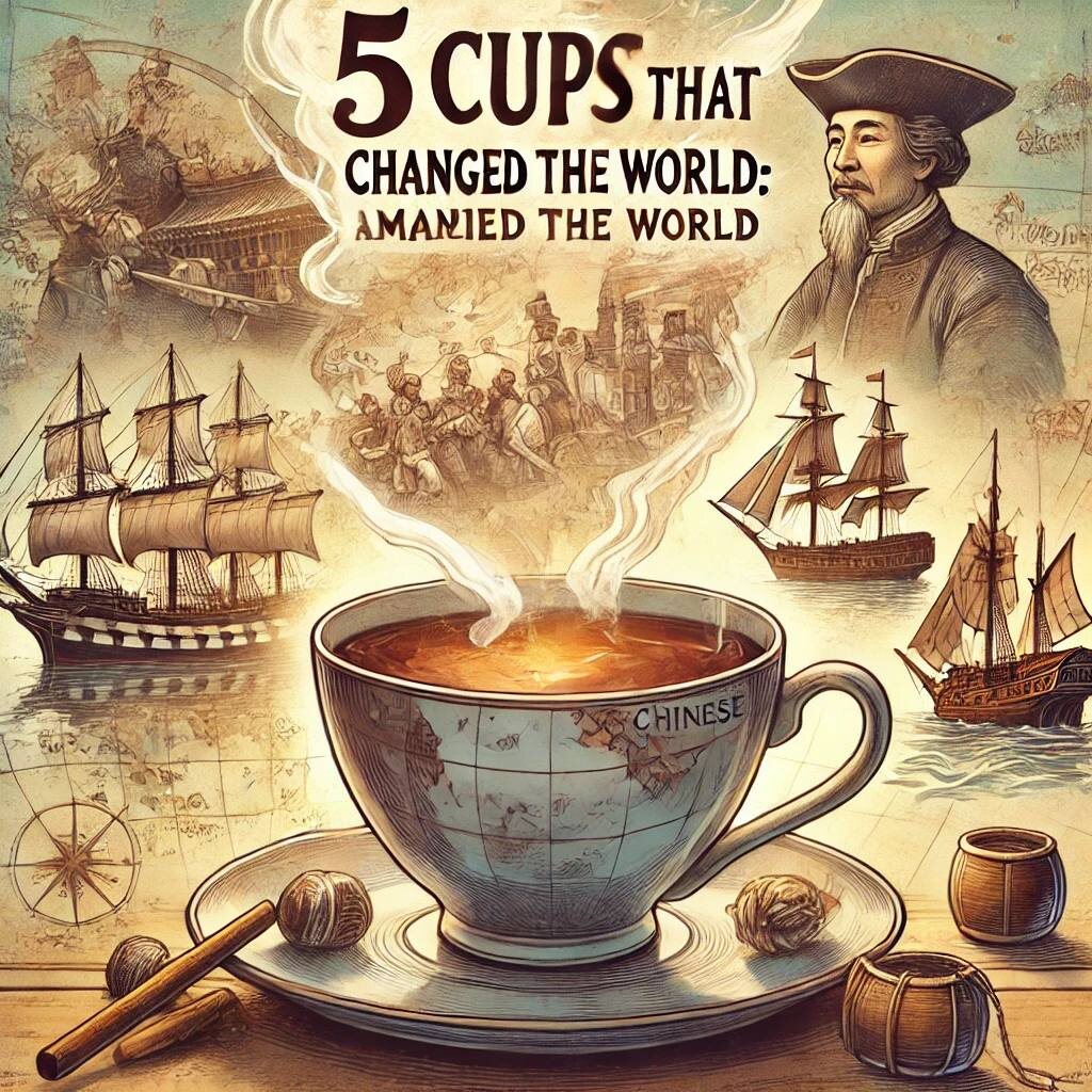 5 чашек, что изменили мир: поразительные факты о чае, которые вы не знали