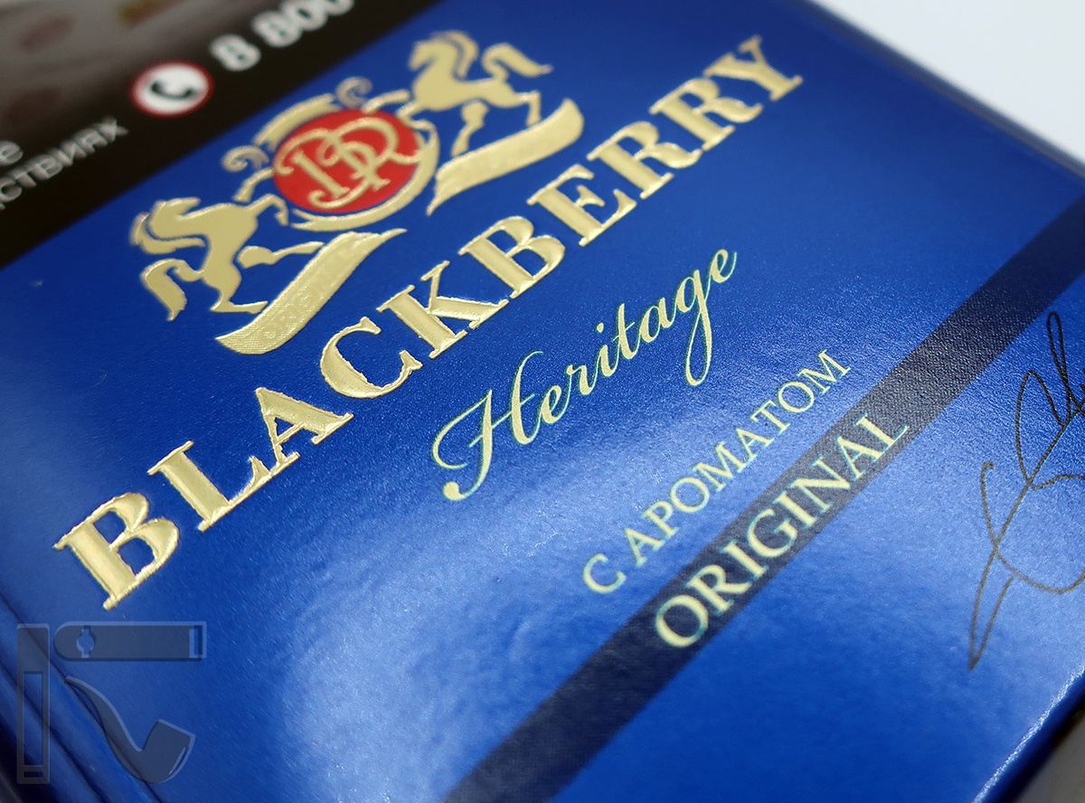 Сигариллы Blackberry Heritage Original. Фото:©канал "Уголок Курильщика"
