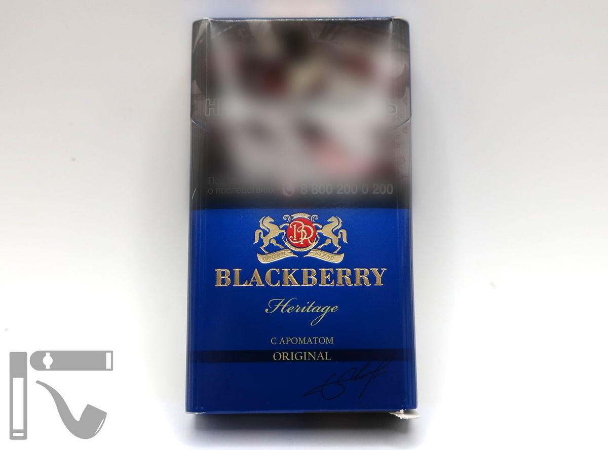 Сигариллы Blackberry Heritage Original. Фото:©канал "Уголок Курильщика"