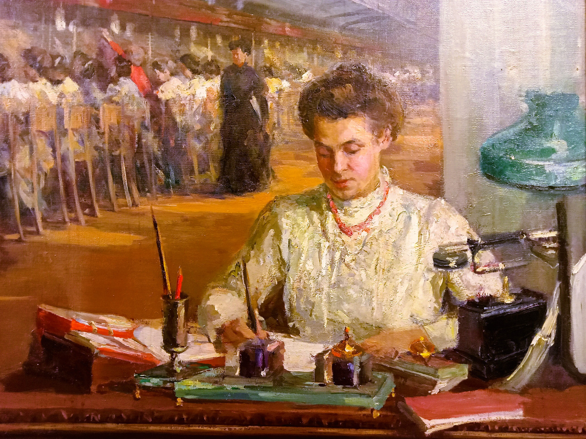 Музей связи. Вернисаж. Фото автора