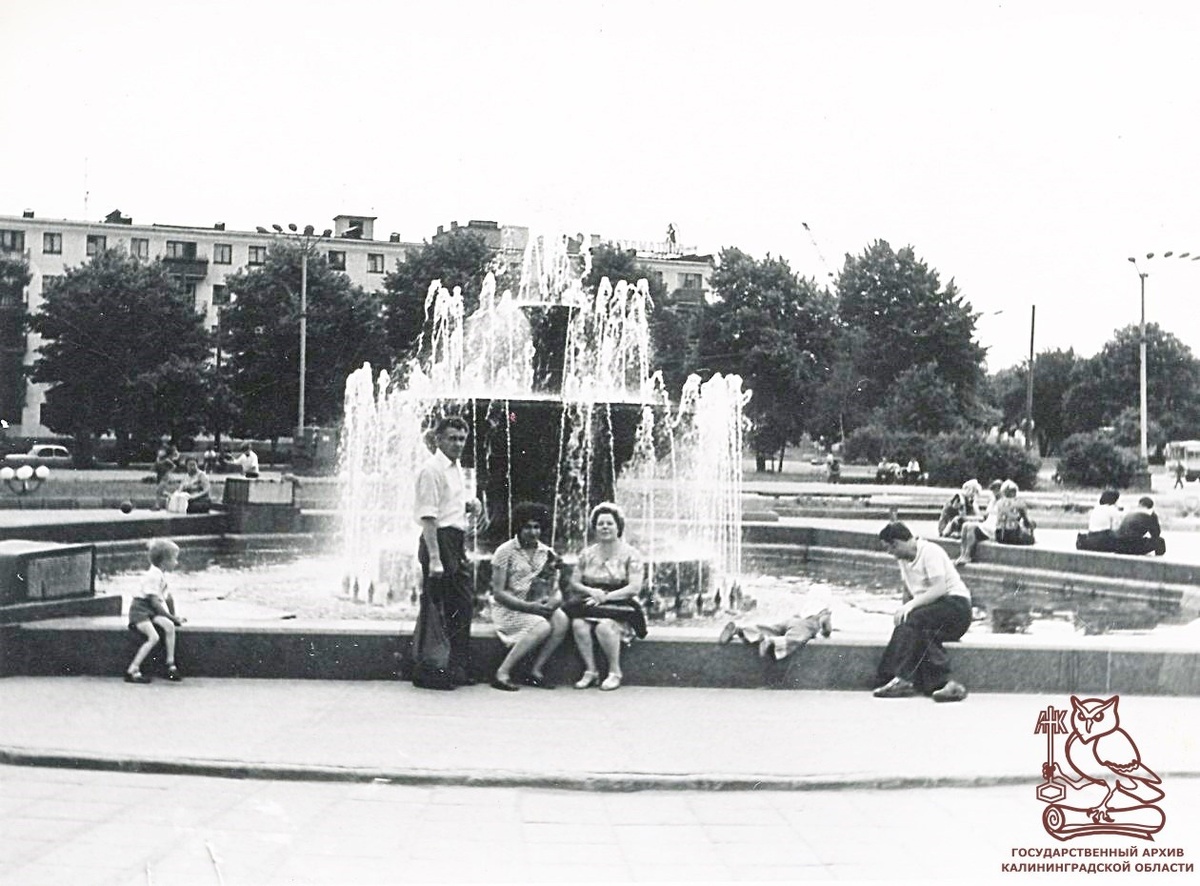 Многие в Калининграде ошибочно полагали, что этот фонтан - довоенный