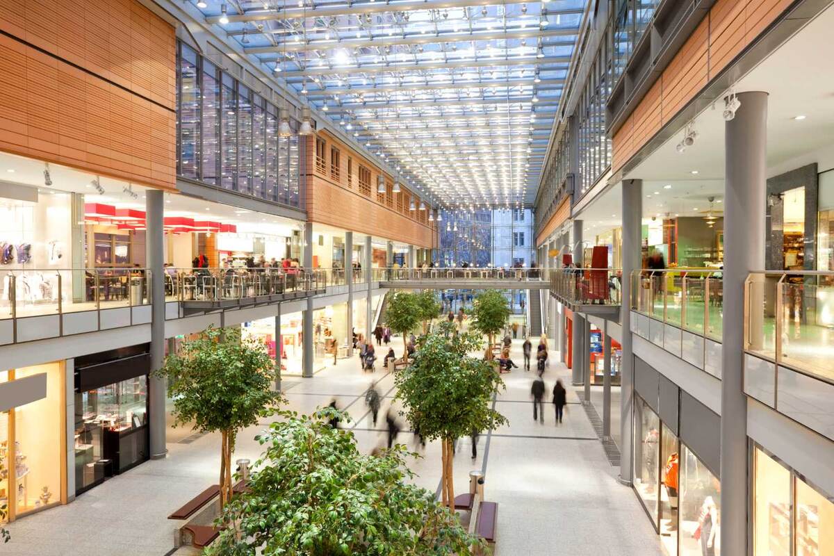 Противопожарные двери в торговых центрах