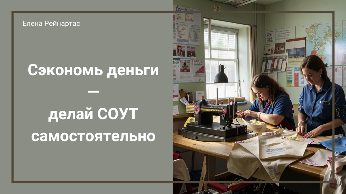 Сэкономь деньги — делай СОУТ самостоятельно