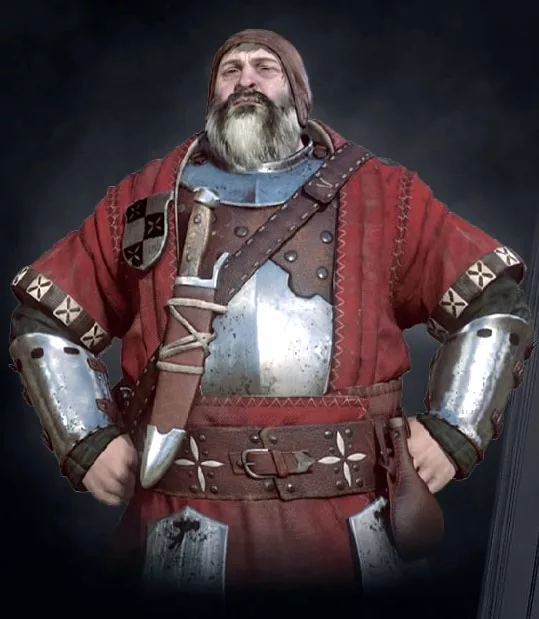 Вот как этот видный мужчина выглядит в игре.