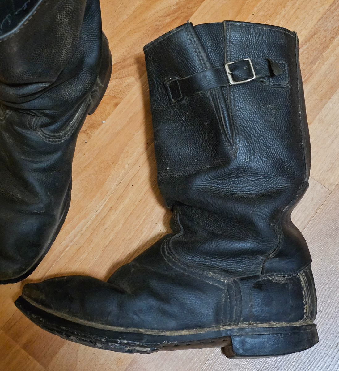 Юфтевые сапоги советского образца