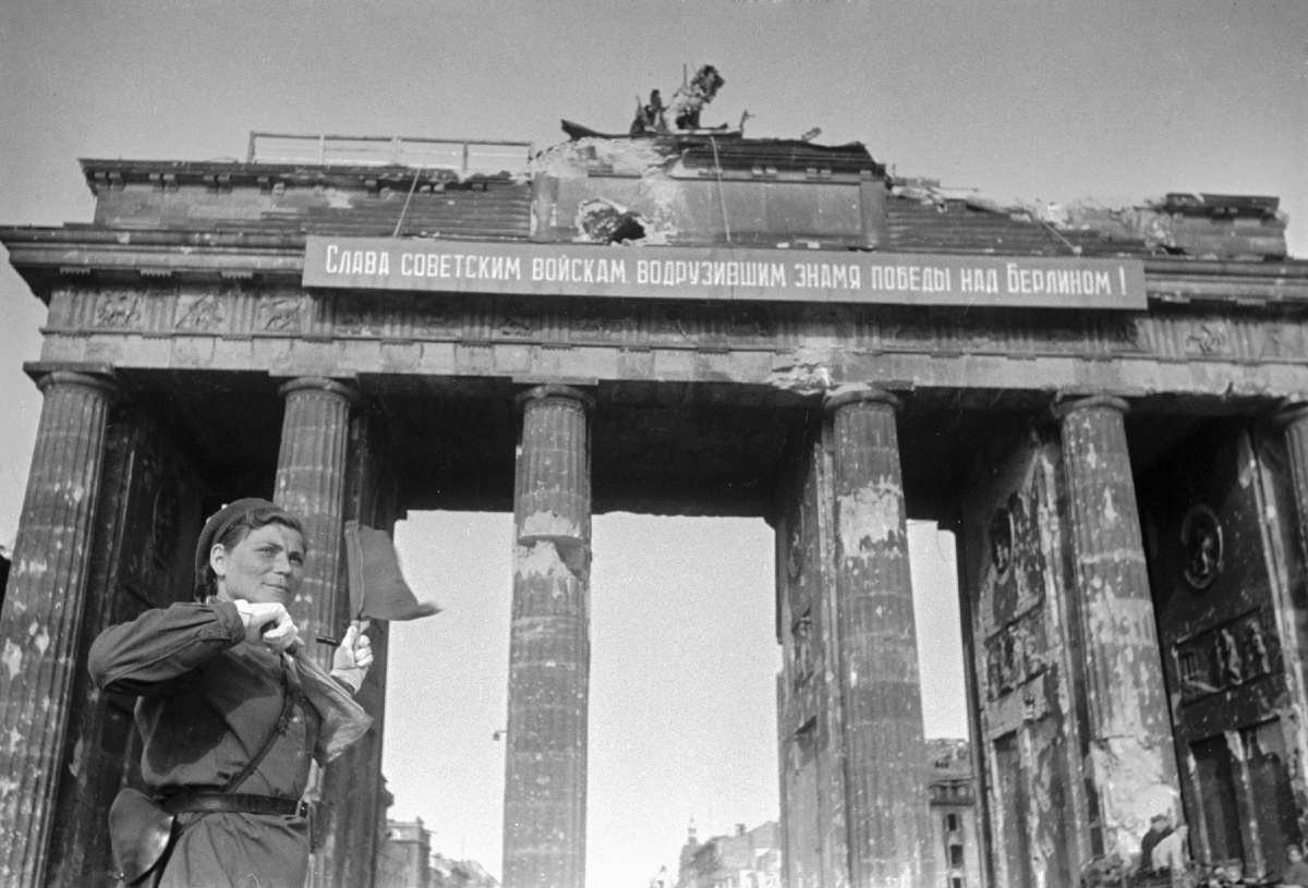 Мария Лиманская, Берлин 1945 года