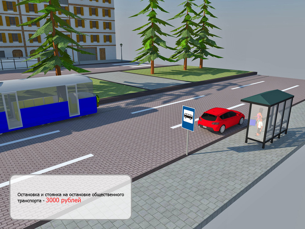 Штраф 3000 рублей