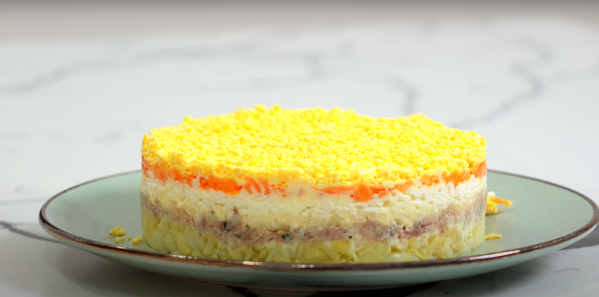 Салат Мимоза