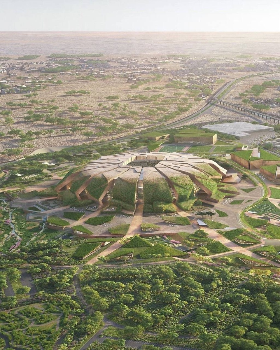 В Саудовской Аравии строят крупнейший футбольный стадион: «Стадион имени короля Салмана» 