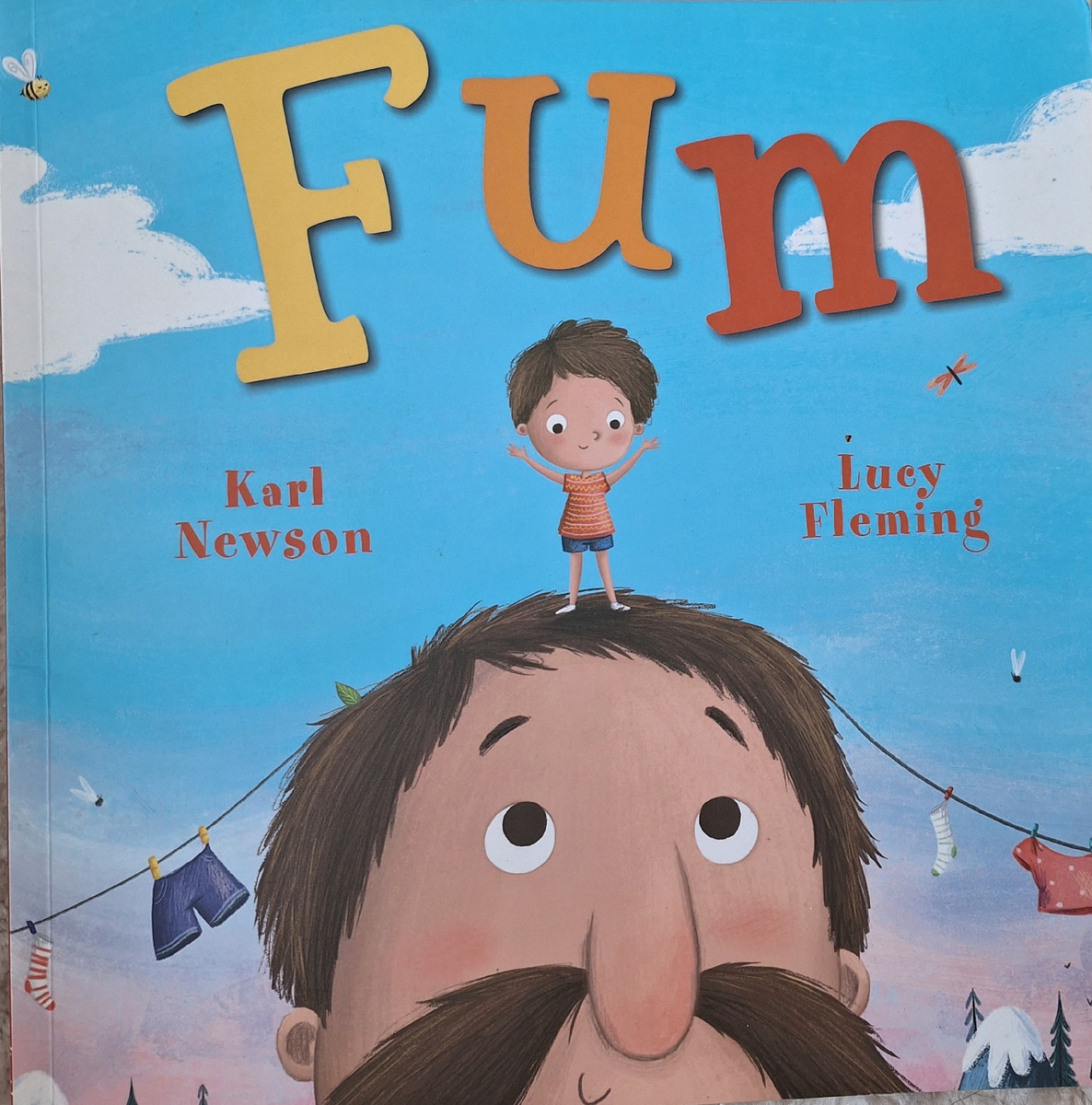 И усатый папа)