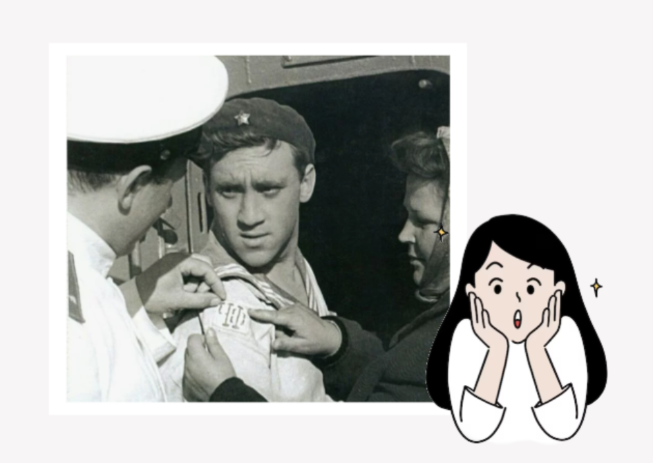 кадр из "Увольнения на берег"