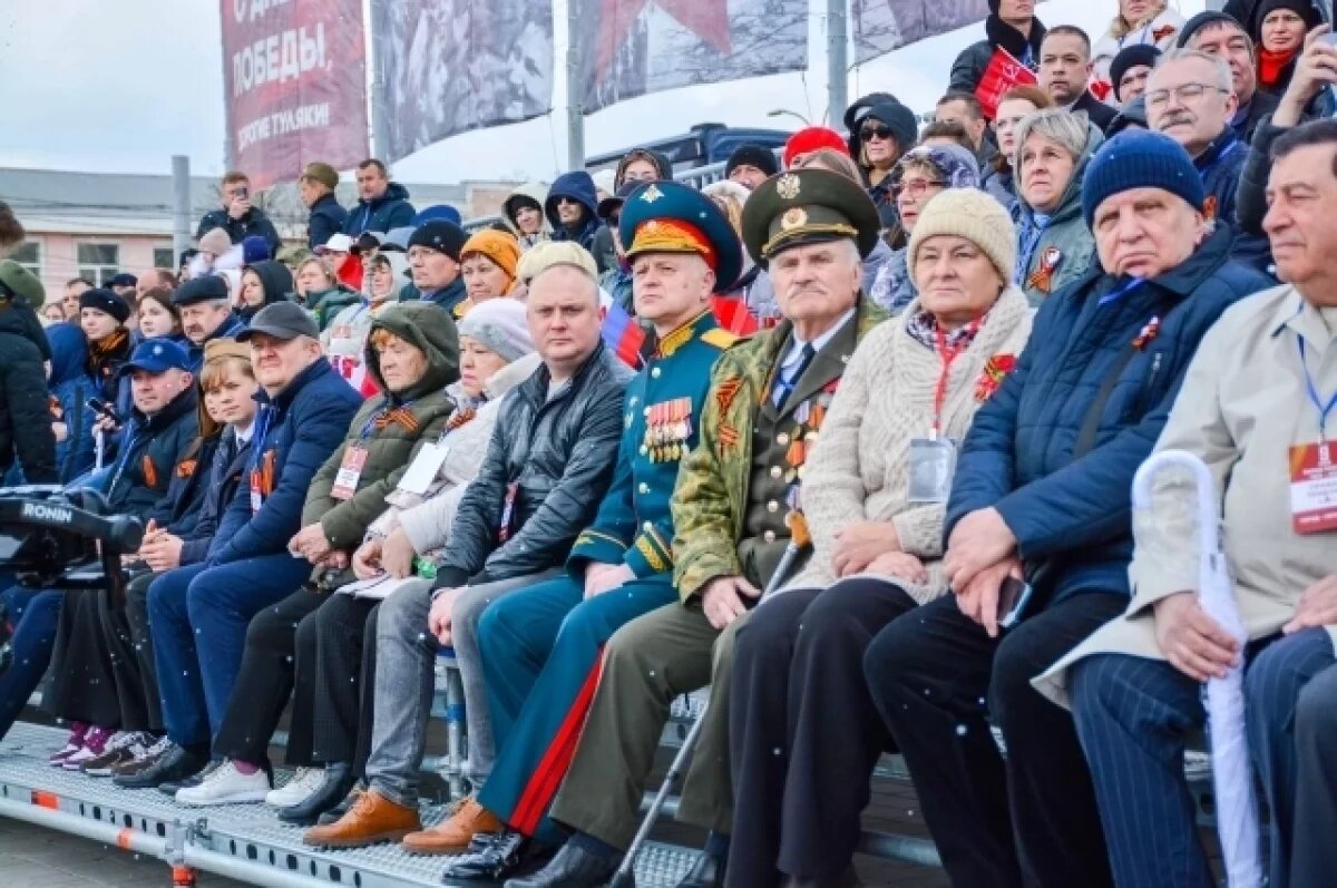    В Тульской области к 80-летию Великой Победы ветеранам вручат медали