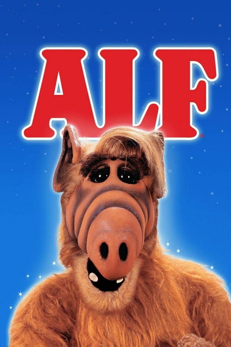 «Альф» (англ. ALF; 1986 – 1990; 4 сена, 102 серии) Жанр: ситком, В главных ролях: Макс Райт, Энн Шедин, Андреа Элсон, Бенджи Грегори, Джон ЛаМотта, Лиз Шеридан, Энн Мира, Михай Месарош.