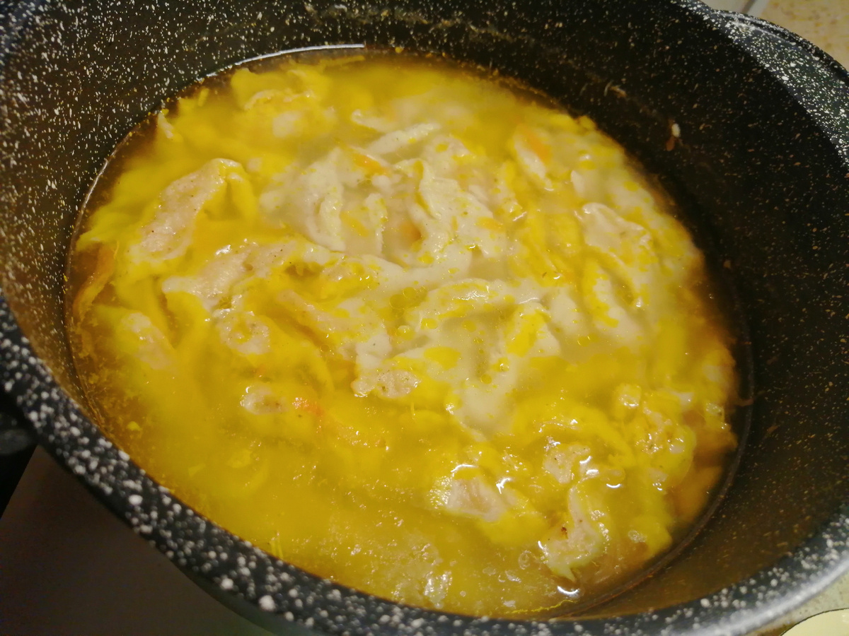 Куриный супчик с клецками