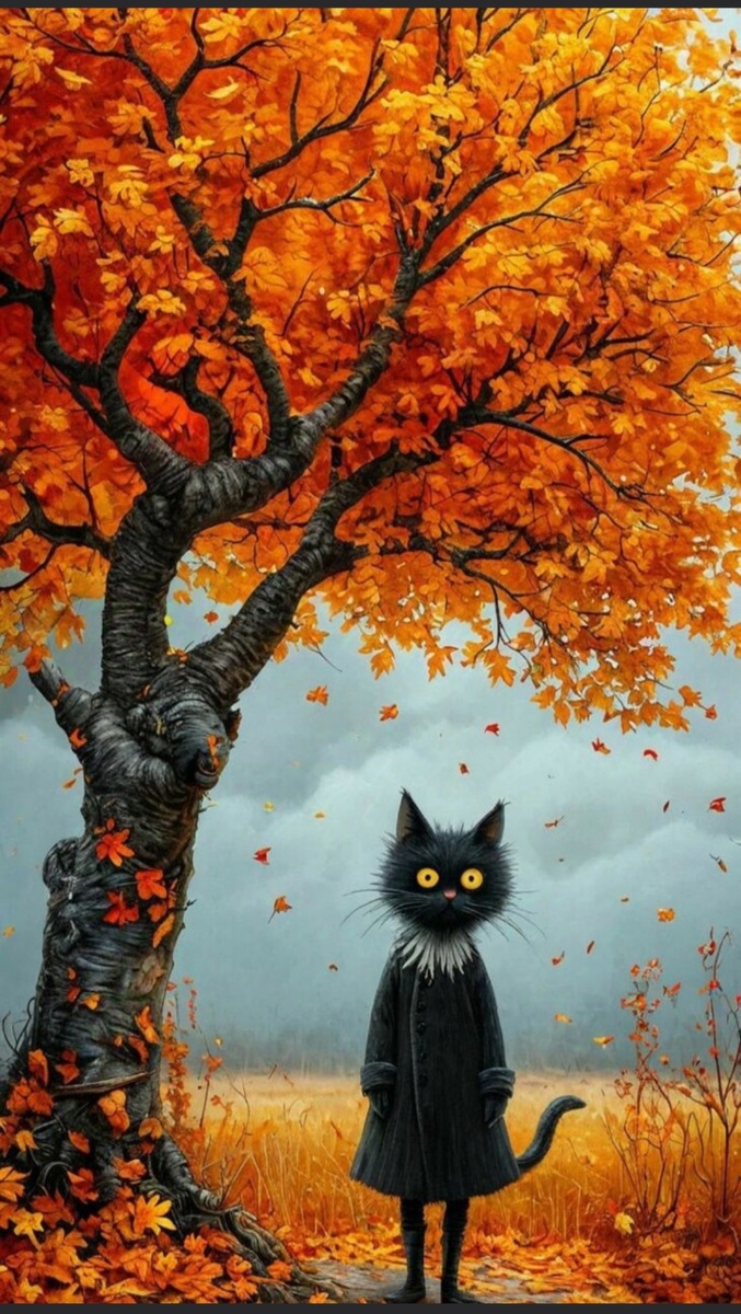 Не знаю, откуда эта картинка в моем телефоне, но состояние у моих сейчас, как у этой кошки