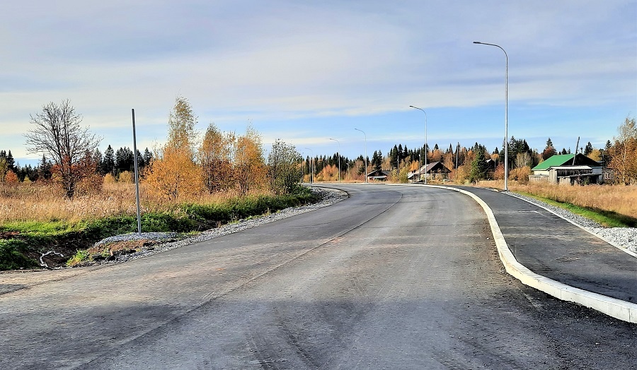 Село Илим. Улица Пушкина