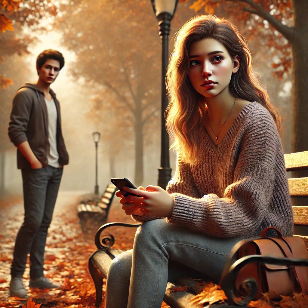 Фото сгенерировано нейросетью.  почему мужчины ограничивают свободу своих девушек?