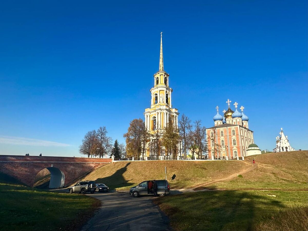 Рязанский Кремль и Глебовский мост