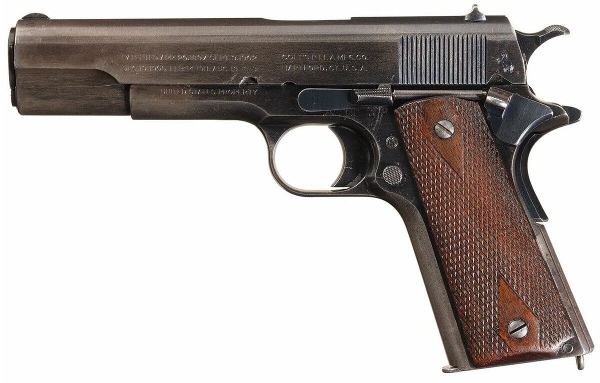 Пистолет Colt M1911 французского заказа.