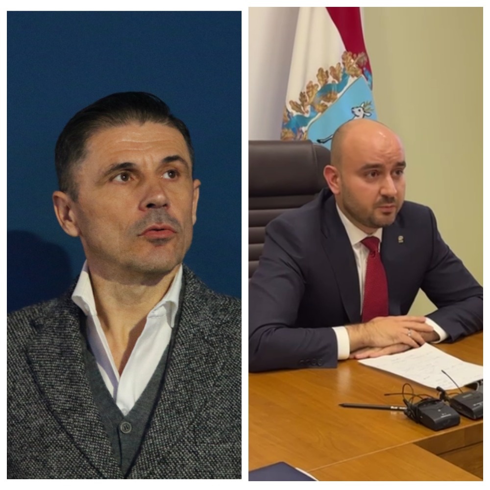 Гланвый по судейству в РФС Милорад Мажич (слева) на высказывания Вячеслава Федорищева о дикой коррупции в русском футболе. Maksim Konstantinov/ Global Look Press  