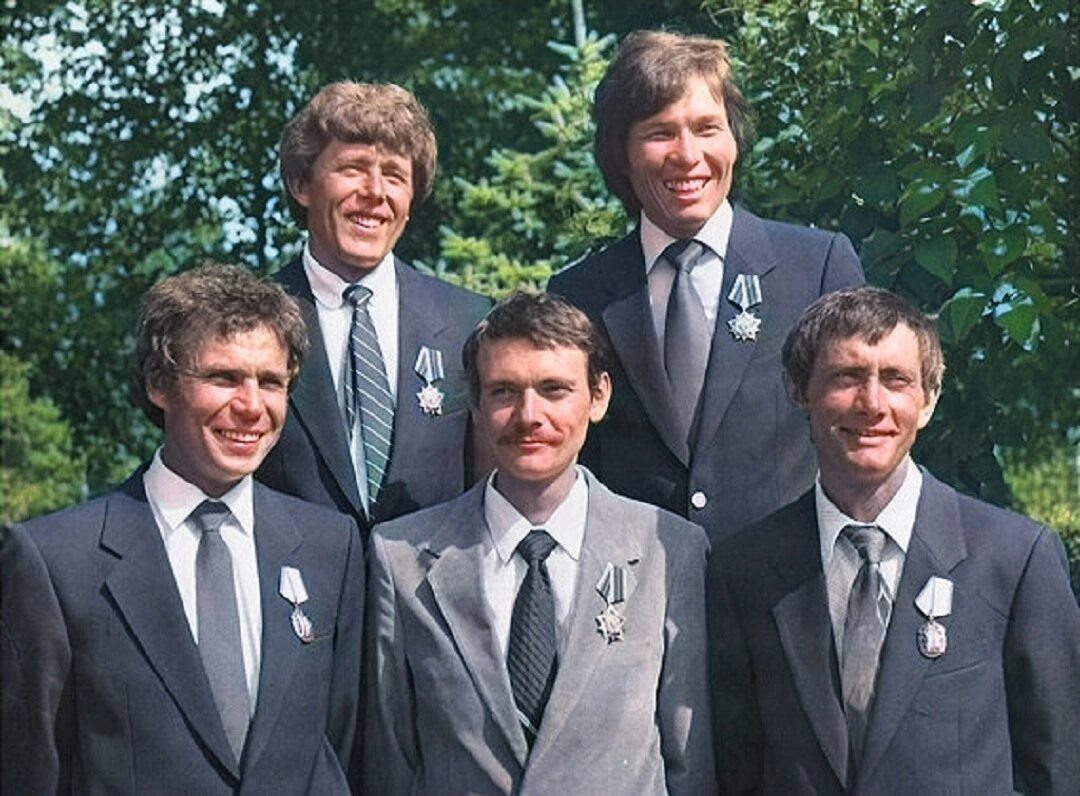 Сборная СССР...