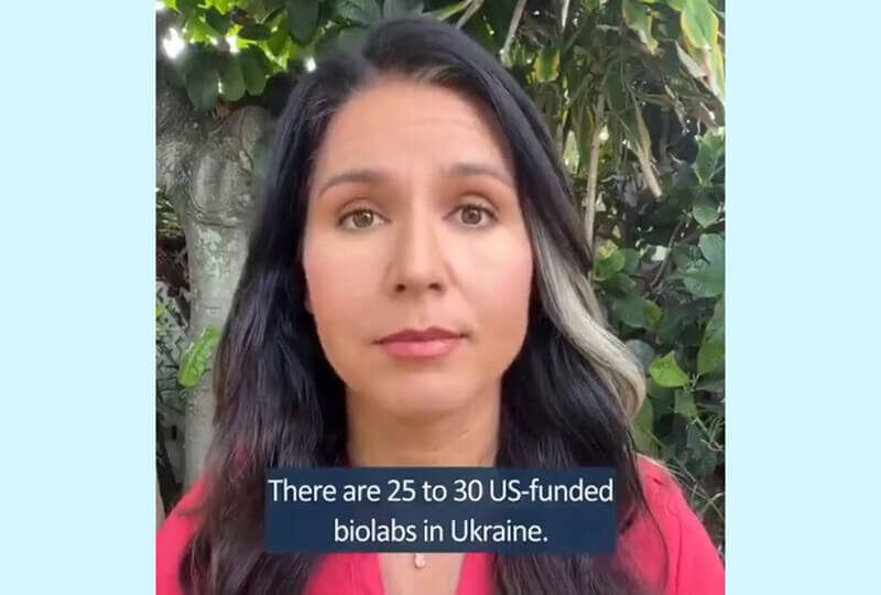    Тулси Габбард vs биооружия