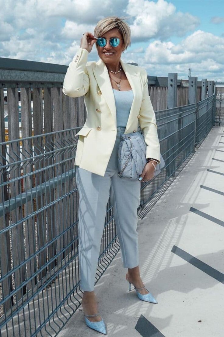 Как быть стильной в  зрелом возрасте foto pinterest.com