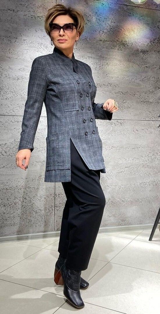 Как быть стильной в  зрелом возрасте foto pinterest.com