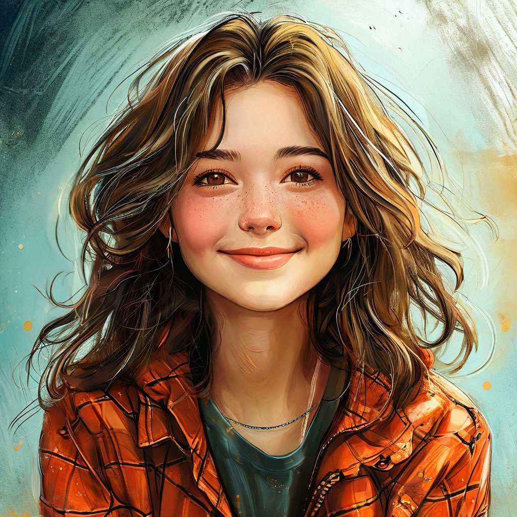 Так нейросеть видит девушку, у которой уже исполнилось желание по аскезе)