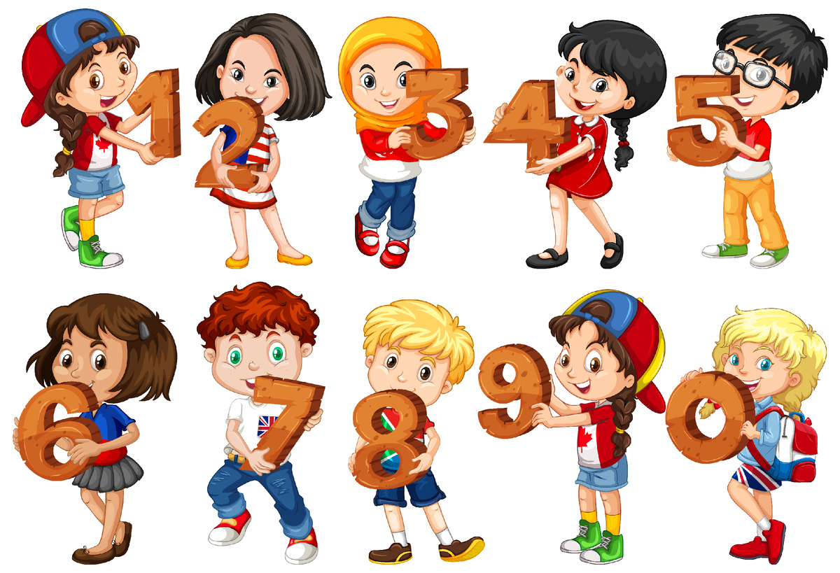 <a href="https://www.freepik.com/free-vector/set-different-children-holding-math-number_11447369.htm#fromView=search&page=1&position=14&uuid=3fb4dc85-5be0-4273-93e4-01e5846c80de">Image by brgfx on Freepik</a>