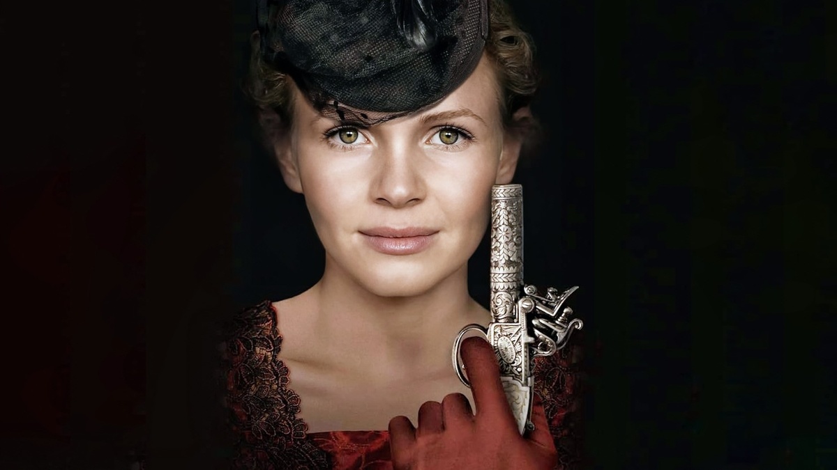 Постер сериала «Мисс Скарлет и Герцог», 2020-2024 год, создатель Рэйчел Нью