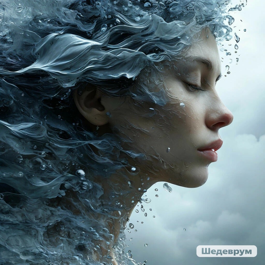 "Стоишь на берегу и чувствуешь солёный запах ветра, что веет с моря... И веришь, что свободен ты, и жизнь лишь началась"  Такими мои слова увидела нейросеть. 