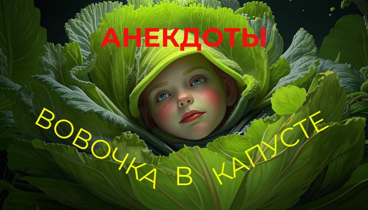 Обложка. Анекдоты. Вовочку в капусте нашли.